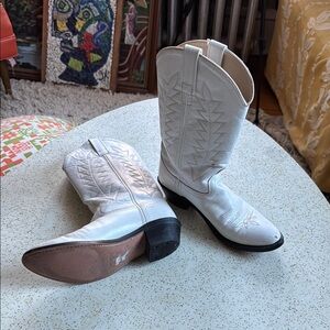 White Western Women's Boots